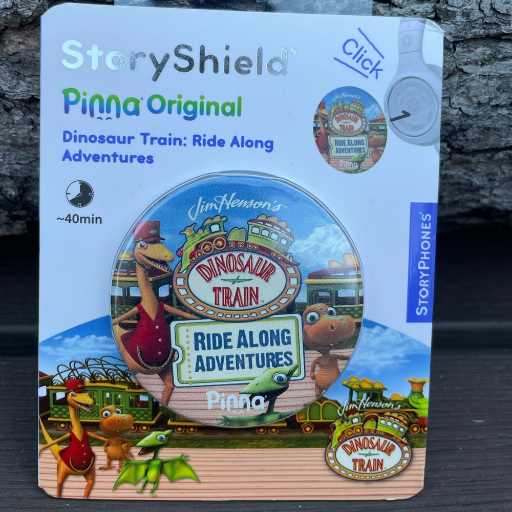 StoryShield for StoryPhones Storybook 
Pinna Dinosaur Train Ride Along Adventure